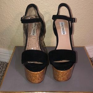 Black Corck wedges